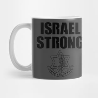 Israel Strong Hat Badge Design Mug